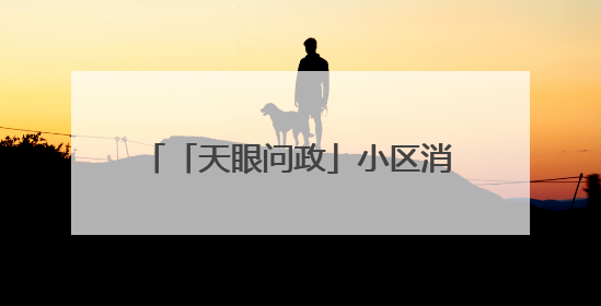 「天眼问政」小区消防通道设道闸，物业：违停太多规范管理