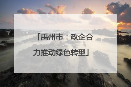 禹州市：政企合力推动绿色转型