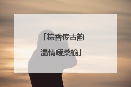 粽香传古韵 温情暖桑榆
