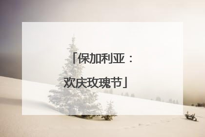 保加利亚：欢庆玫瑰节
