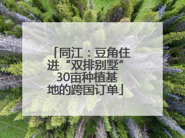 同江：豆角住进“双排别墅” 30亩种植基地的跨国订单