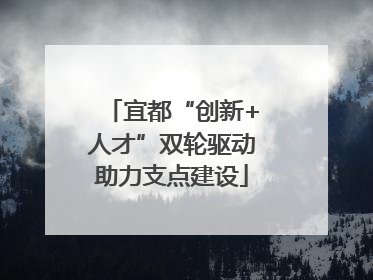 宜都“创新+人才”双轮驱动助力支点建设