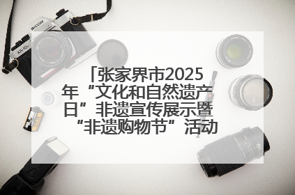 张家界市2025年“文化和自然遗产日”非遗宣传展示暨“非遗购物节”活动在慈利县盛大启幕