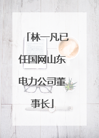 林一凡已任国网山东电力公司董事长