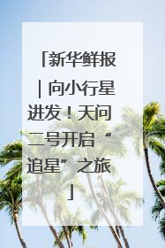 新华鲜报｜向小行星进发！天问二号开启“追星”之旅
