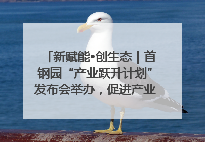 新赋能•创生态｜首钢园“产业跃升计划”发布会举办，促进产业合作交流走深走实