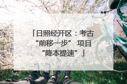 日照经开区：考古“前移一步” 项目“降本提速”