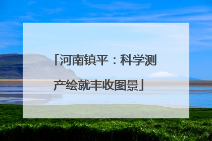 河南镇平：科学测产绘就丰收图景