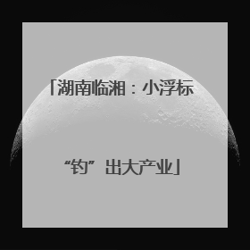 湖南临湘：小浮标“钓”出大产业
