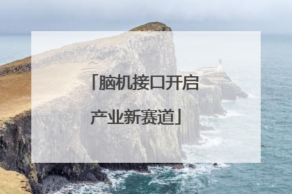 脑机接口开启产业新赛道