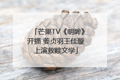芒果TV《明眸》开播 姜贞羽王佳璇上演救赎文学
