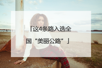 这4条路入选全国“美丽公路”