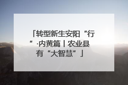 转型新生安阳“行”·内黄篇丨农业县有“大智慧”