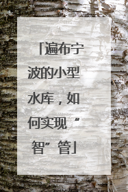 遍布宁波的小型水库，如何实现“智”管