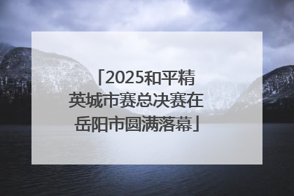 2025和平精英城市赛总决赛在岳阳市圆满落幕