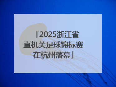 2025浙江省直机关足球锦标赛在杭州落幕