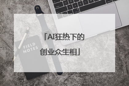 AI狂热下的创业众生相